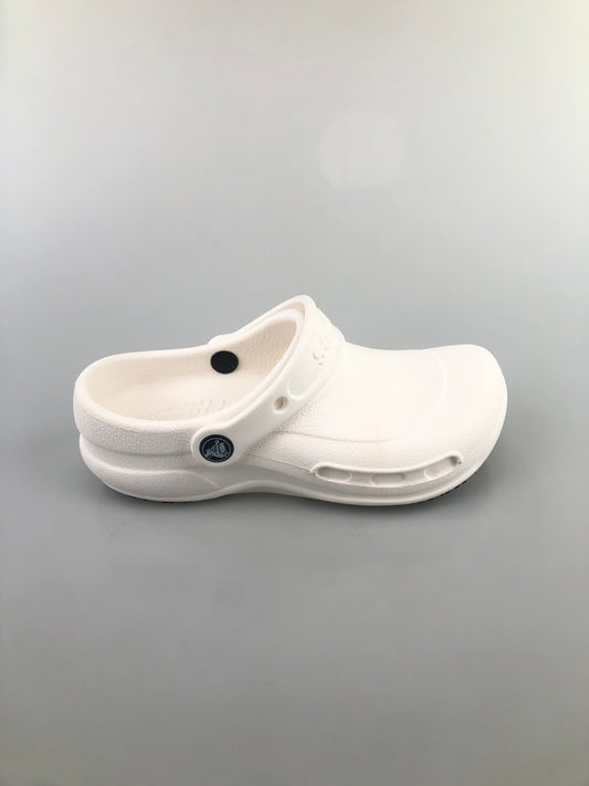 Sandalia Blanca TIPO Pantufla Crocs