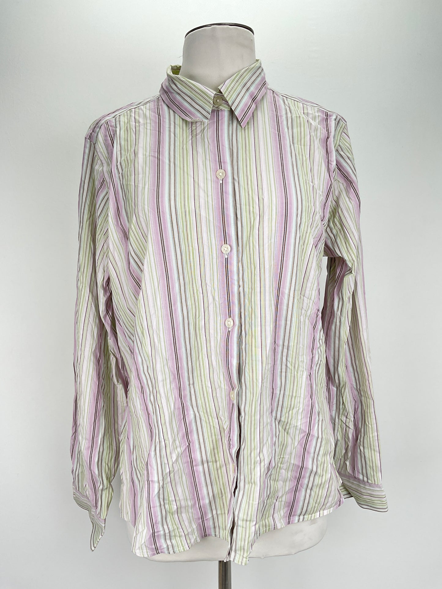 Camisa Multicolor de Rayas Stretch