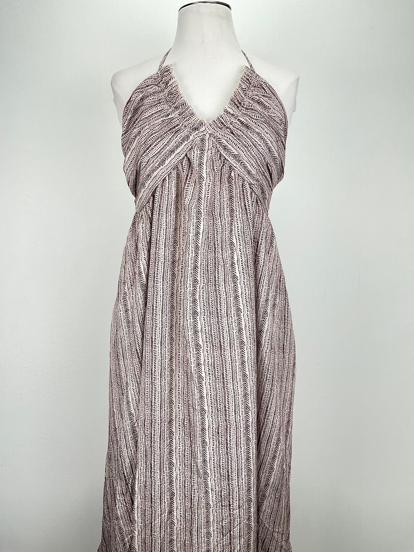 Vestido Marron Variangis