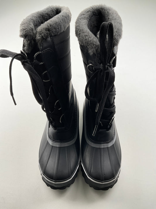 Botas Negro Faux Fur