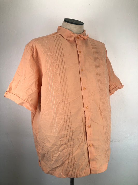 Camisa Naranja Cubavera