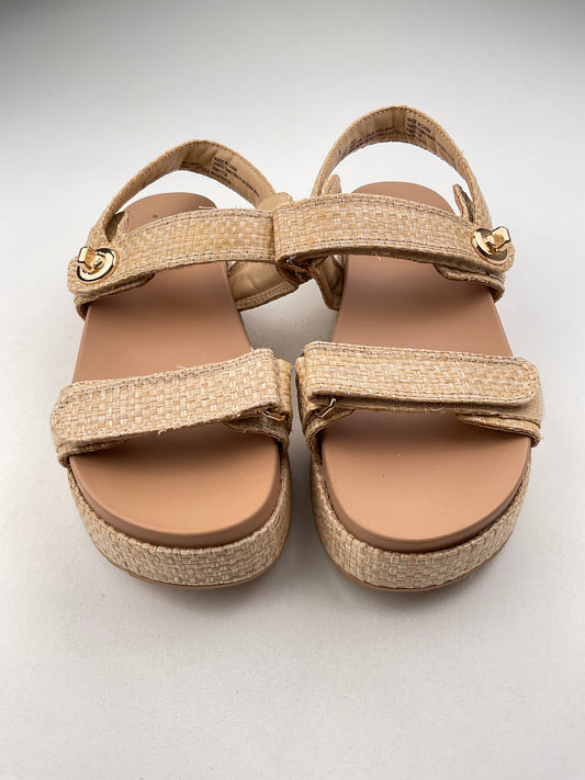 Zapatilla Crema Plataforma A New Day
