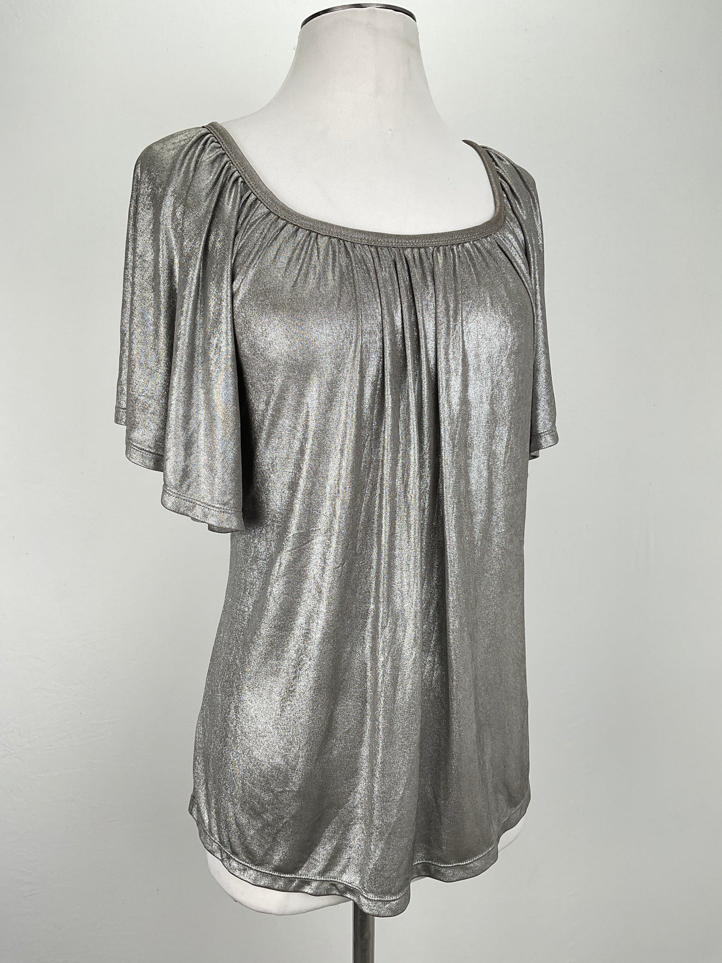 Blusa Plateado International Concepts