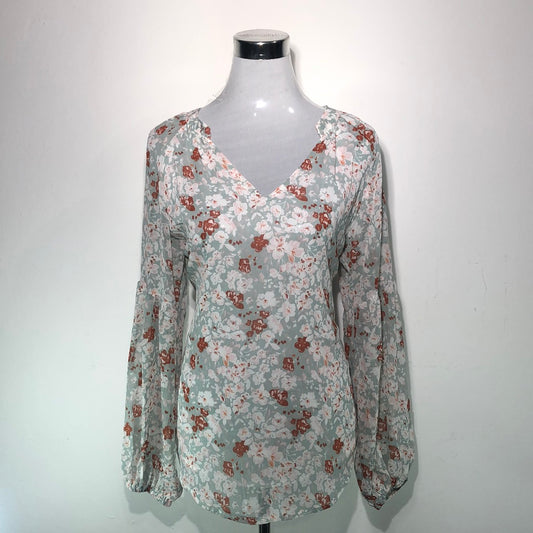 Blusa Verde de Flores