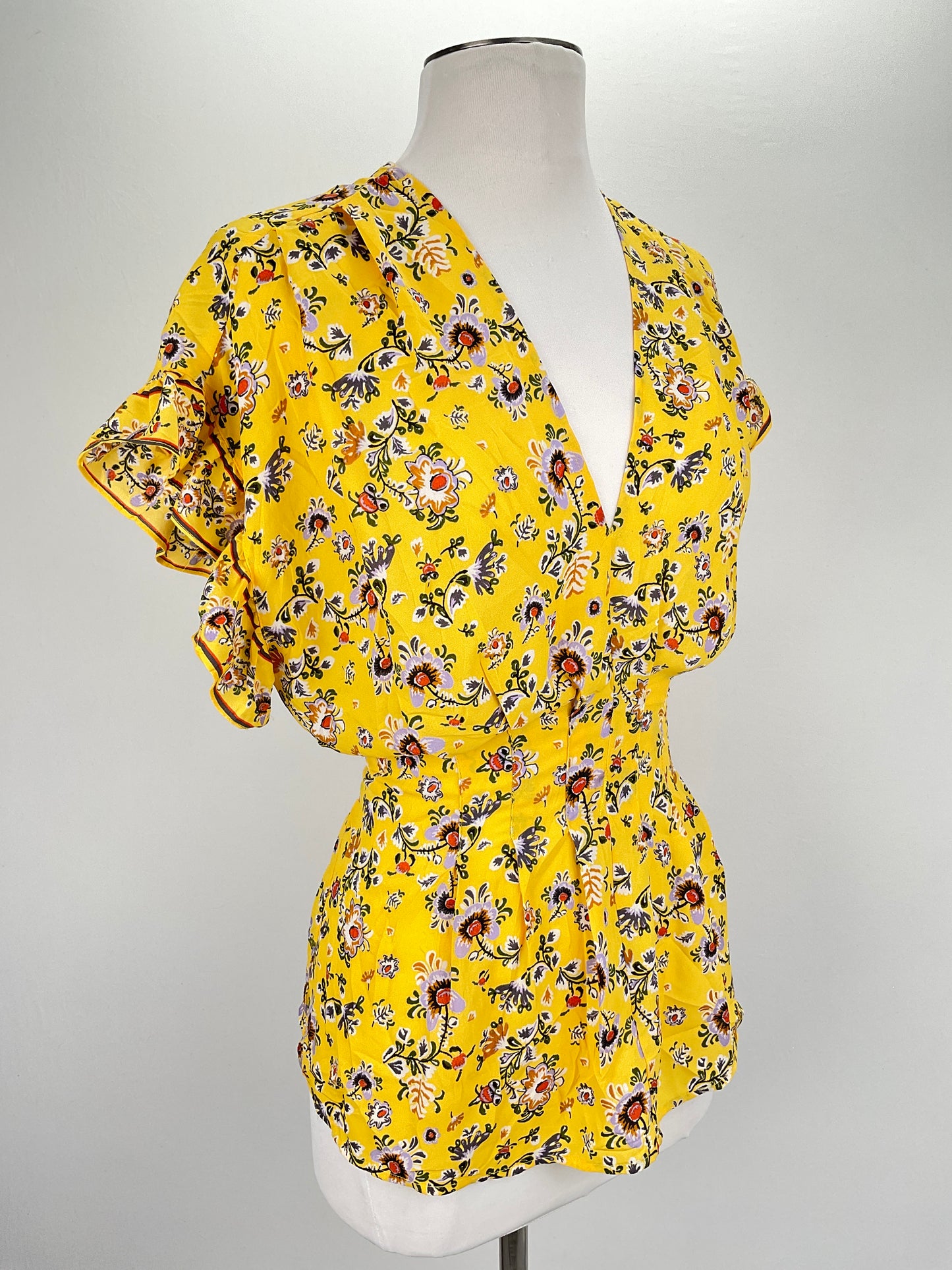 Blusa Amarillo Floral Max Studio