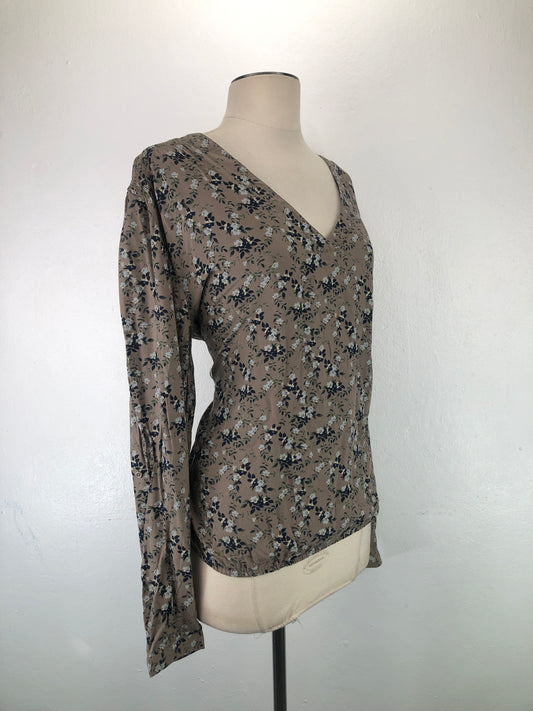 Blusa Crema de Flores Yessica