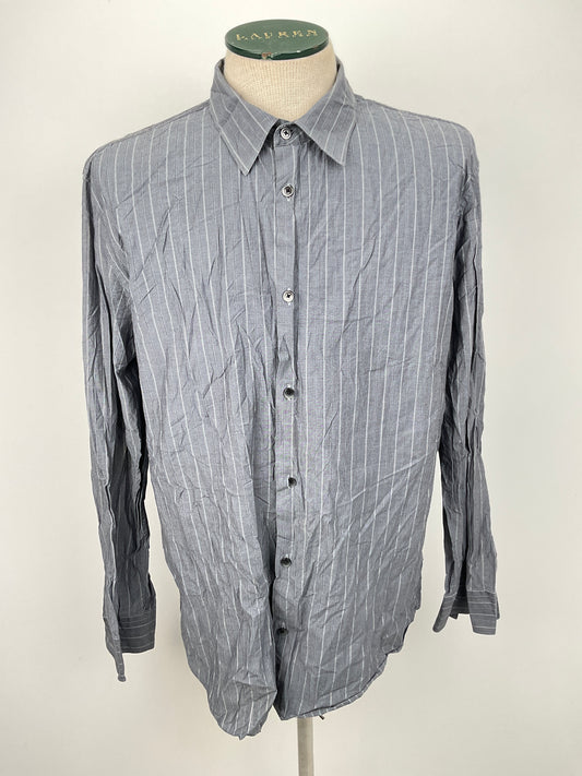 Camisa Gris de Rayas Calvin klein