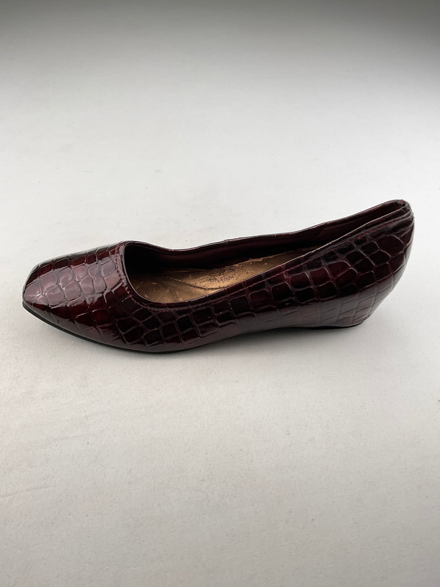 Zapatos Rojo vino Soft Style