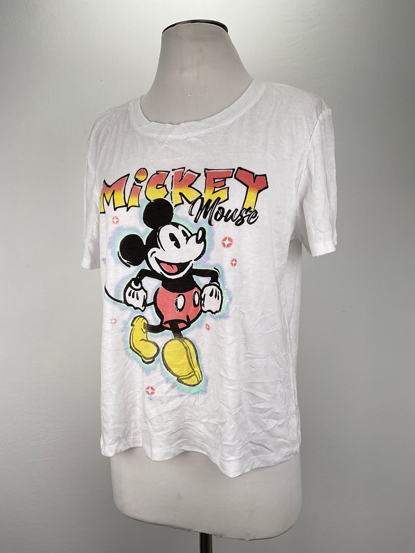 Camiseta Blanco Mickey Mouse