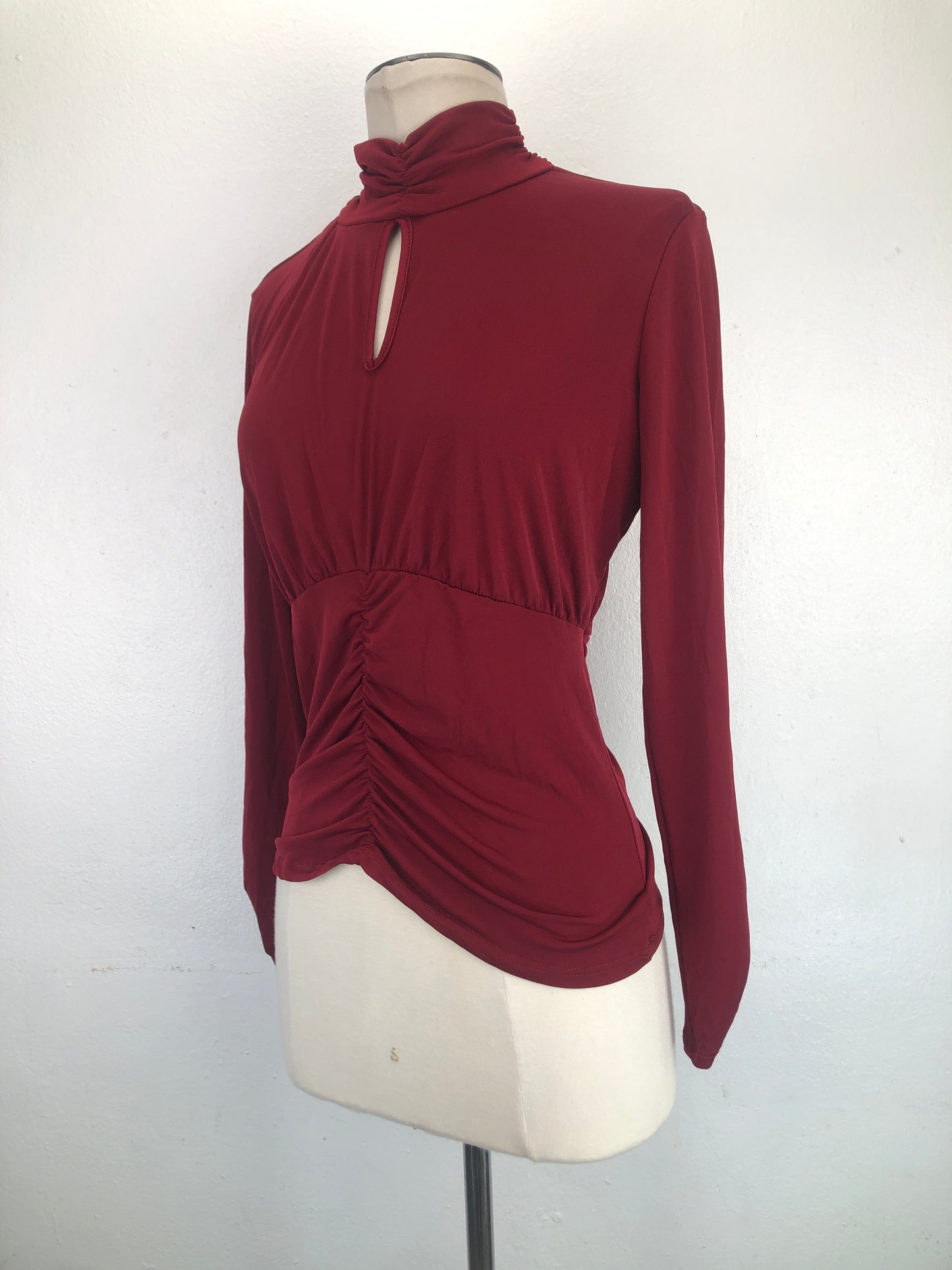Blusa Rojo vino Espresso