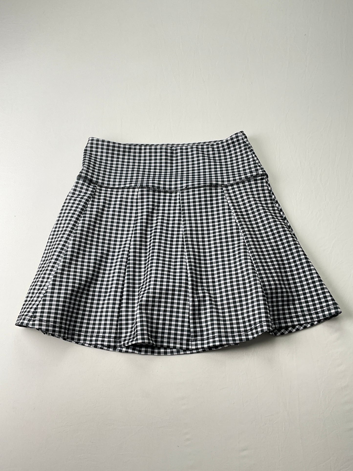 Falda Gris de Cuadro Vogo