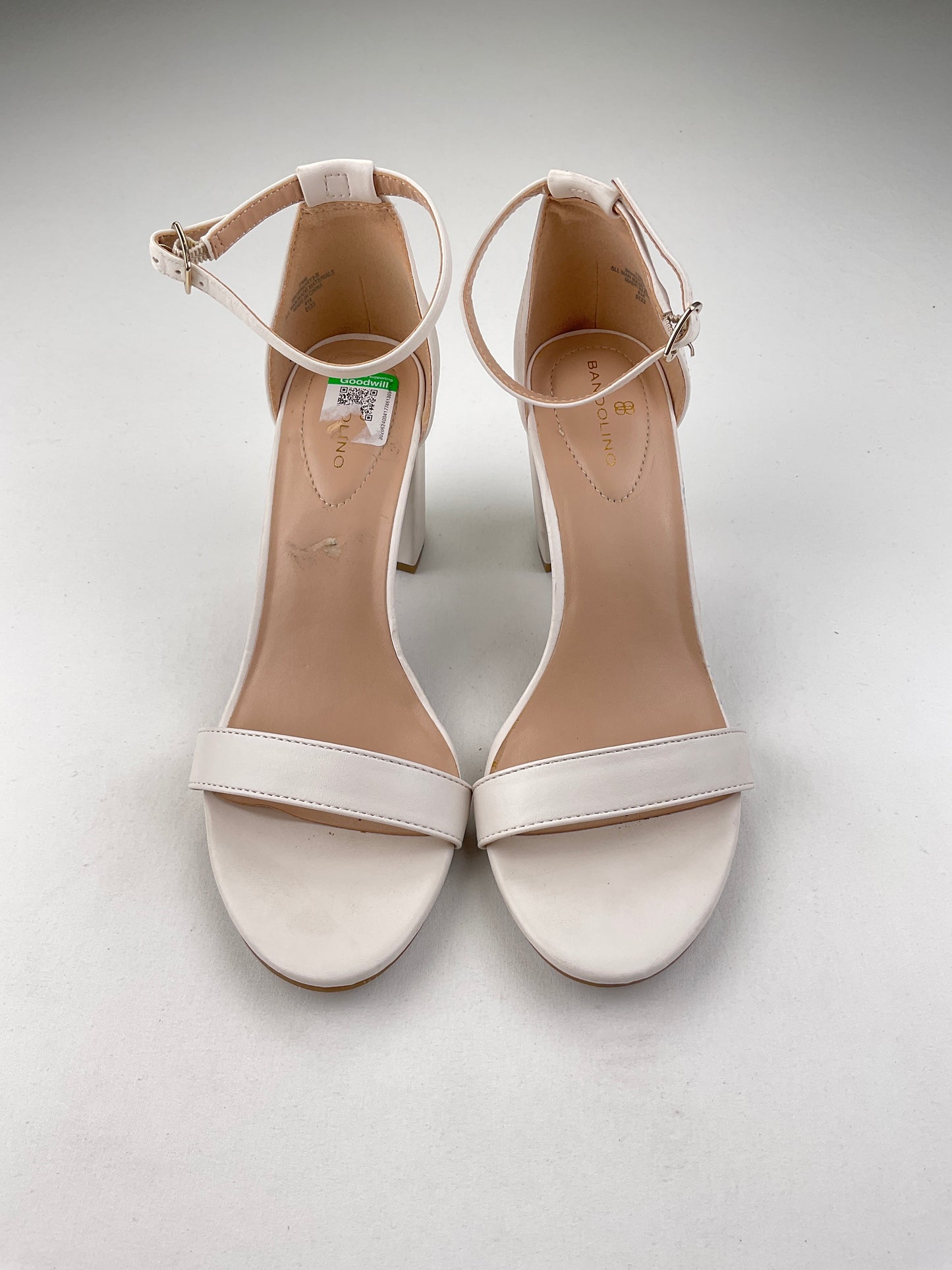 Zapatilla Blanco de Tacón  Bandolino
