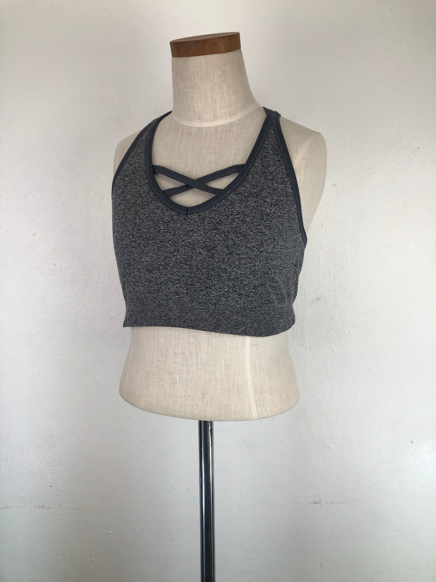 Blusita Gris Deportivo Reebok