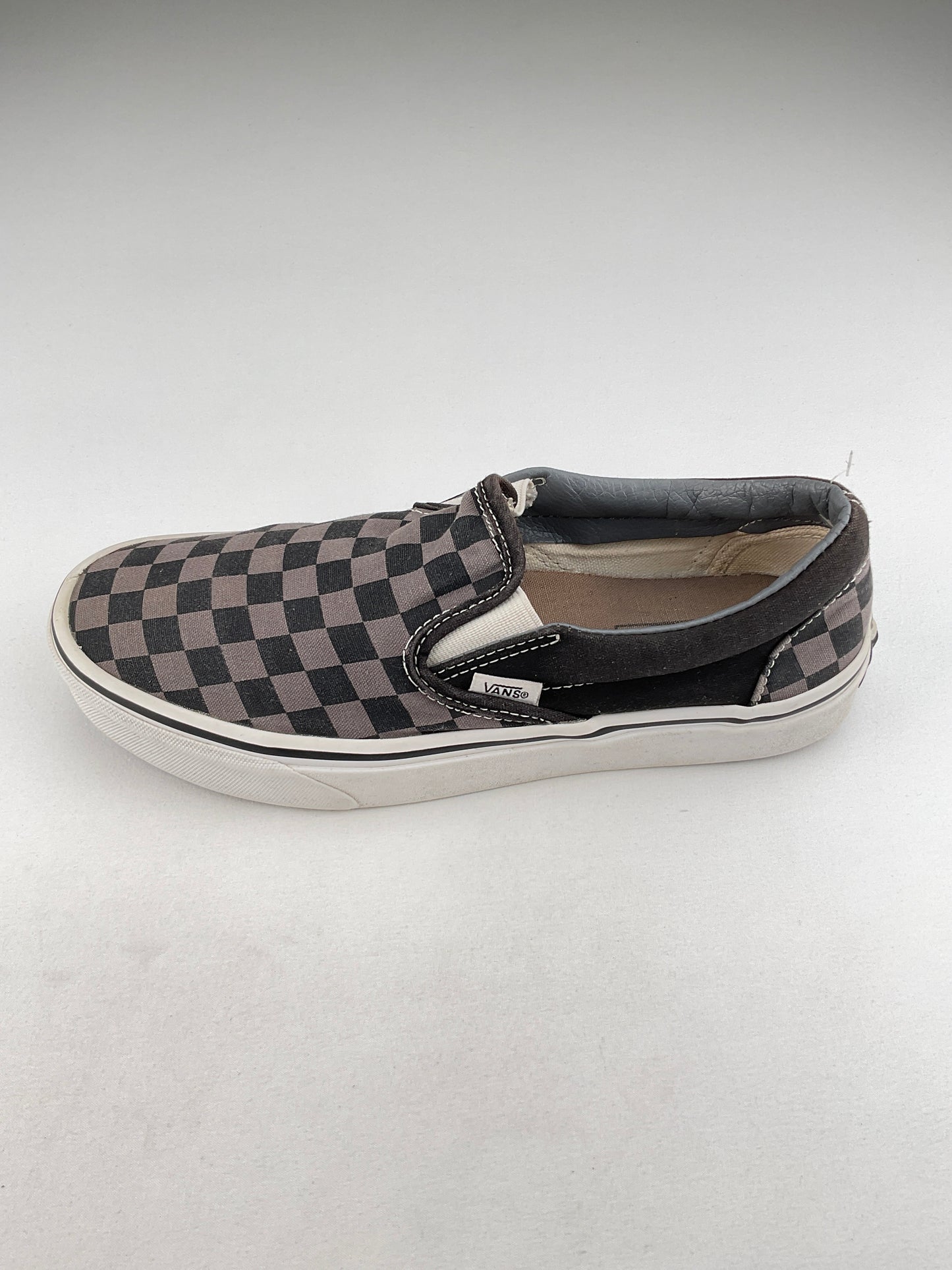 Alpargata Gris de Cuadro Vans