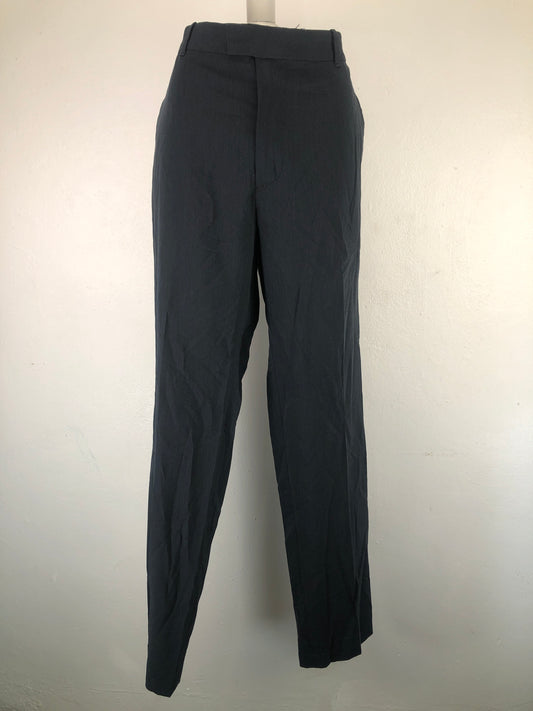 Pantalon Negro de Vestir Vanheusen