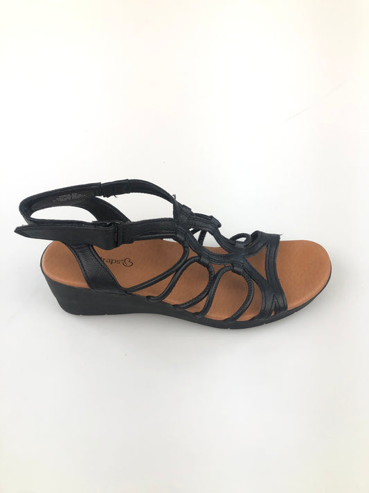 Zapatilla Negro Plataforma Baretraps