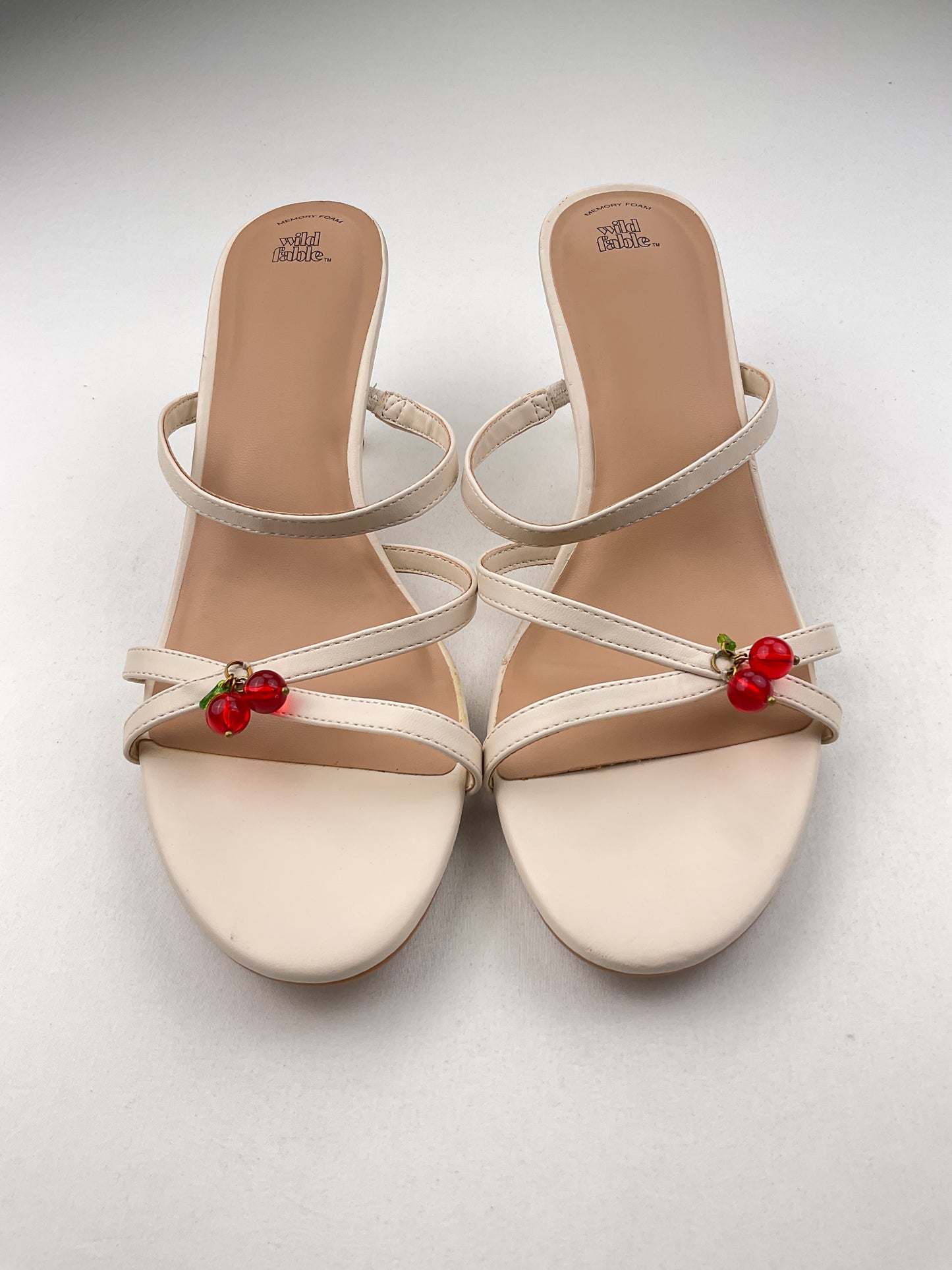 Zapatilla Blanco de Tacón Wild Fable