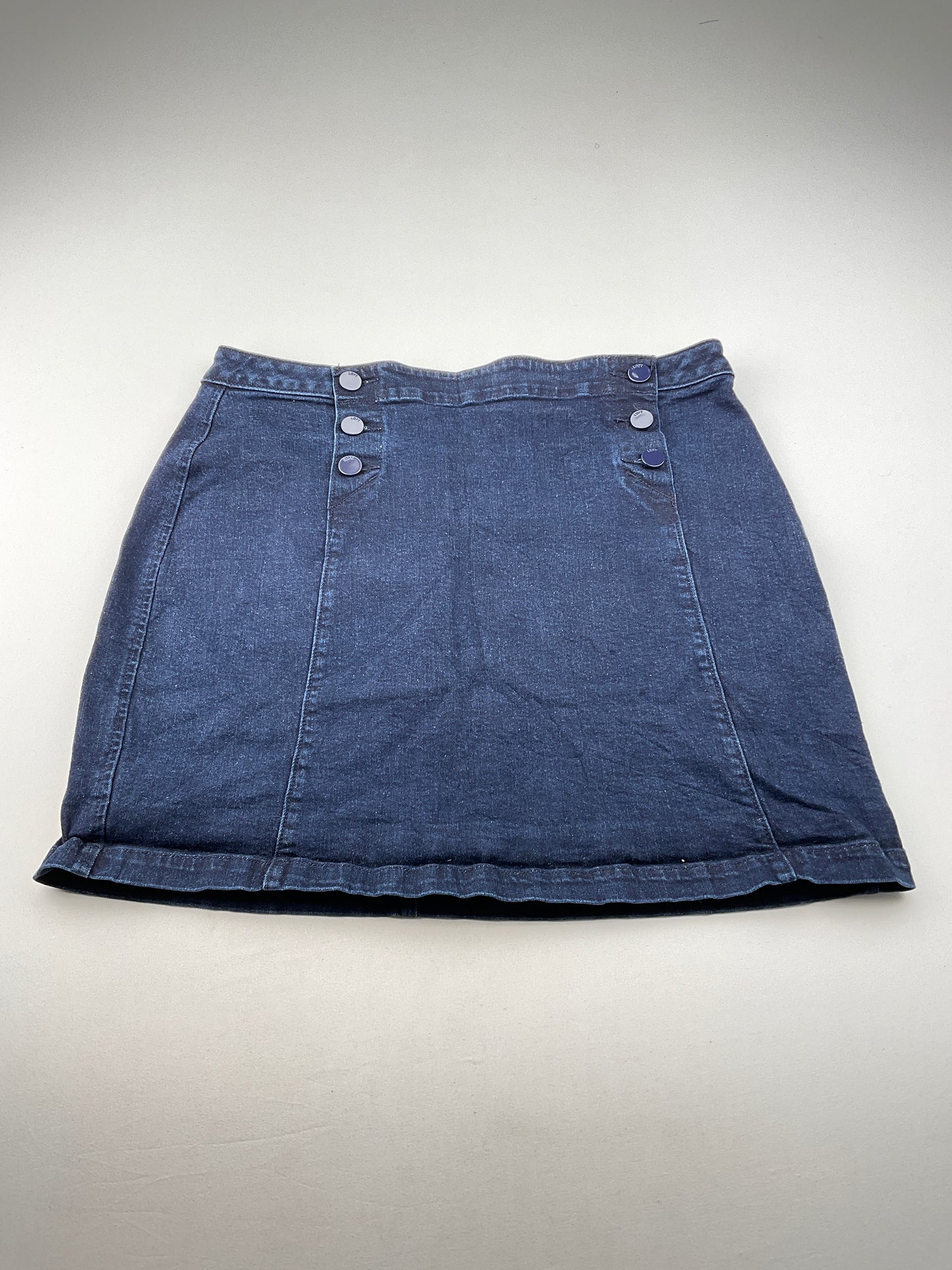 Falda Jeans Azul Loft