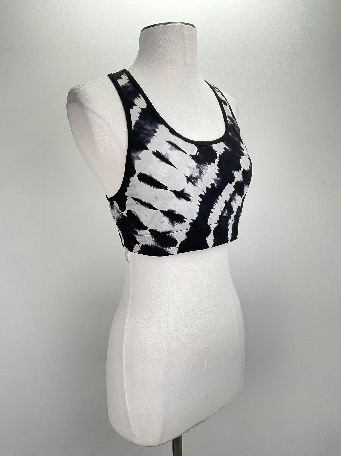Blusita Negro Deportivo Pink