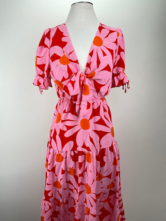 Vestido Rosado Floral BTFBM