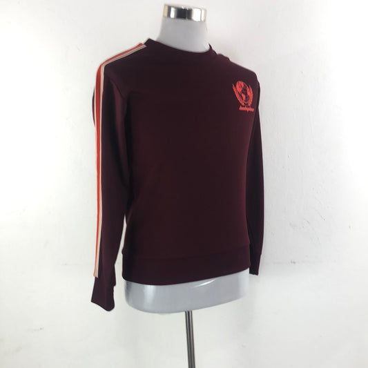 Camiseta Rojo Vino Mangas Largas Tna