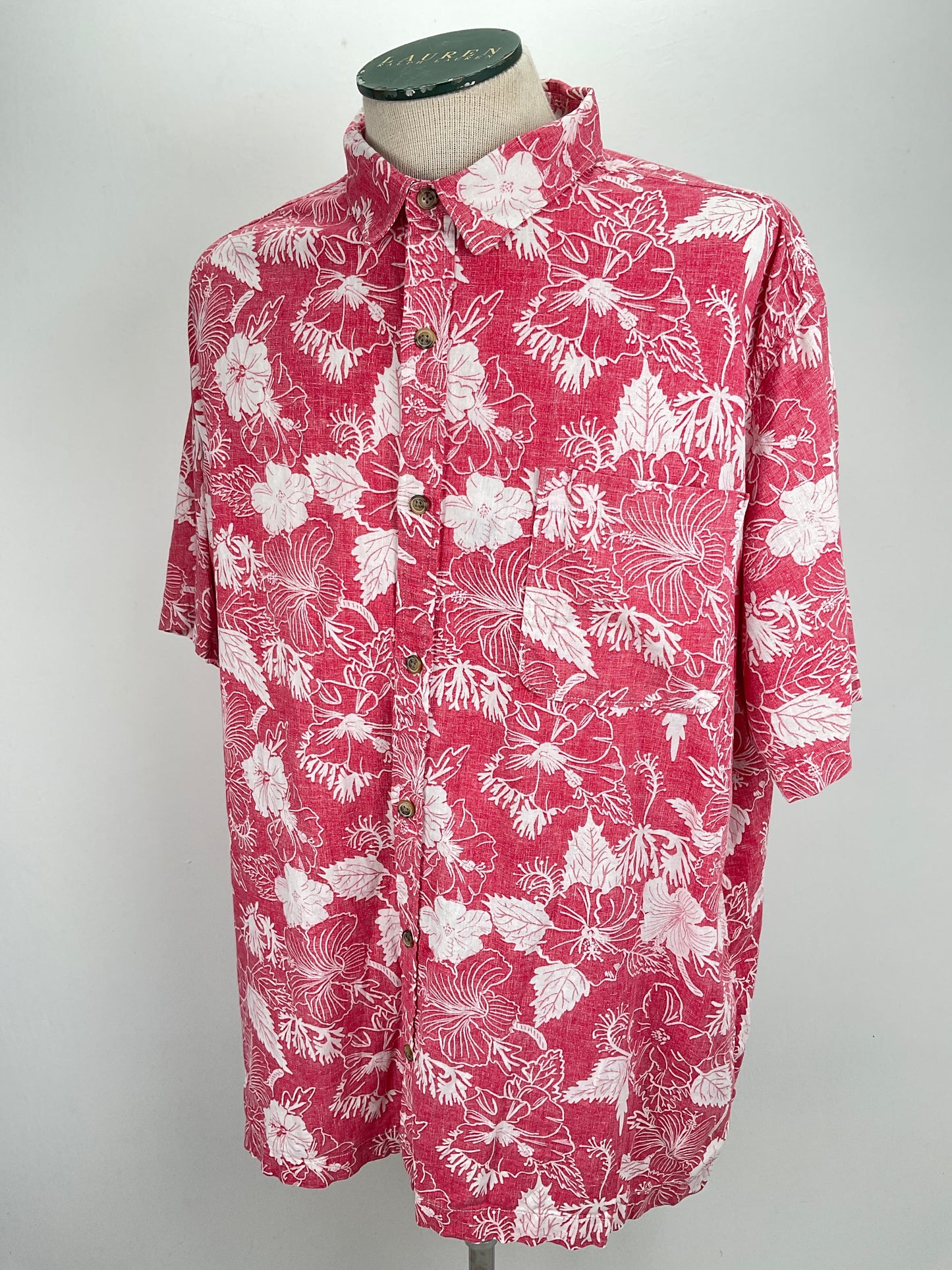 Camisa Rosado Floral Croft Barrow