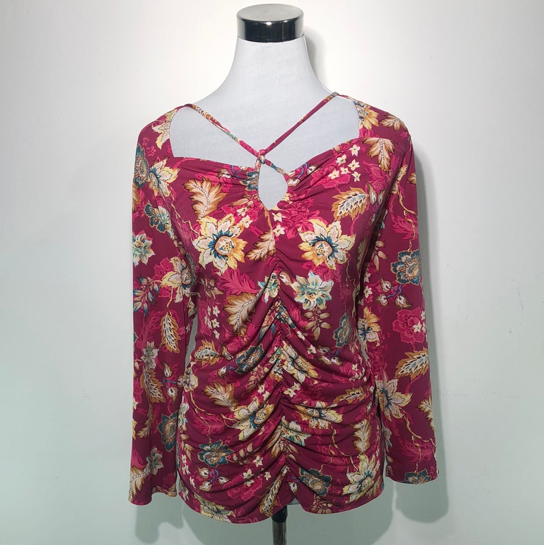 Blusa Rosado de Flores Cato