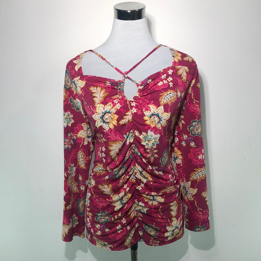 Blusa Rosado de Flores Cato