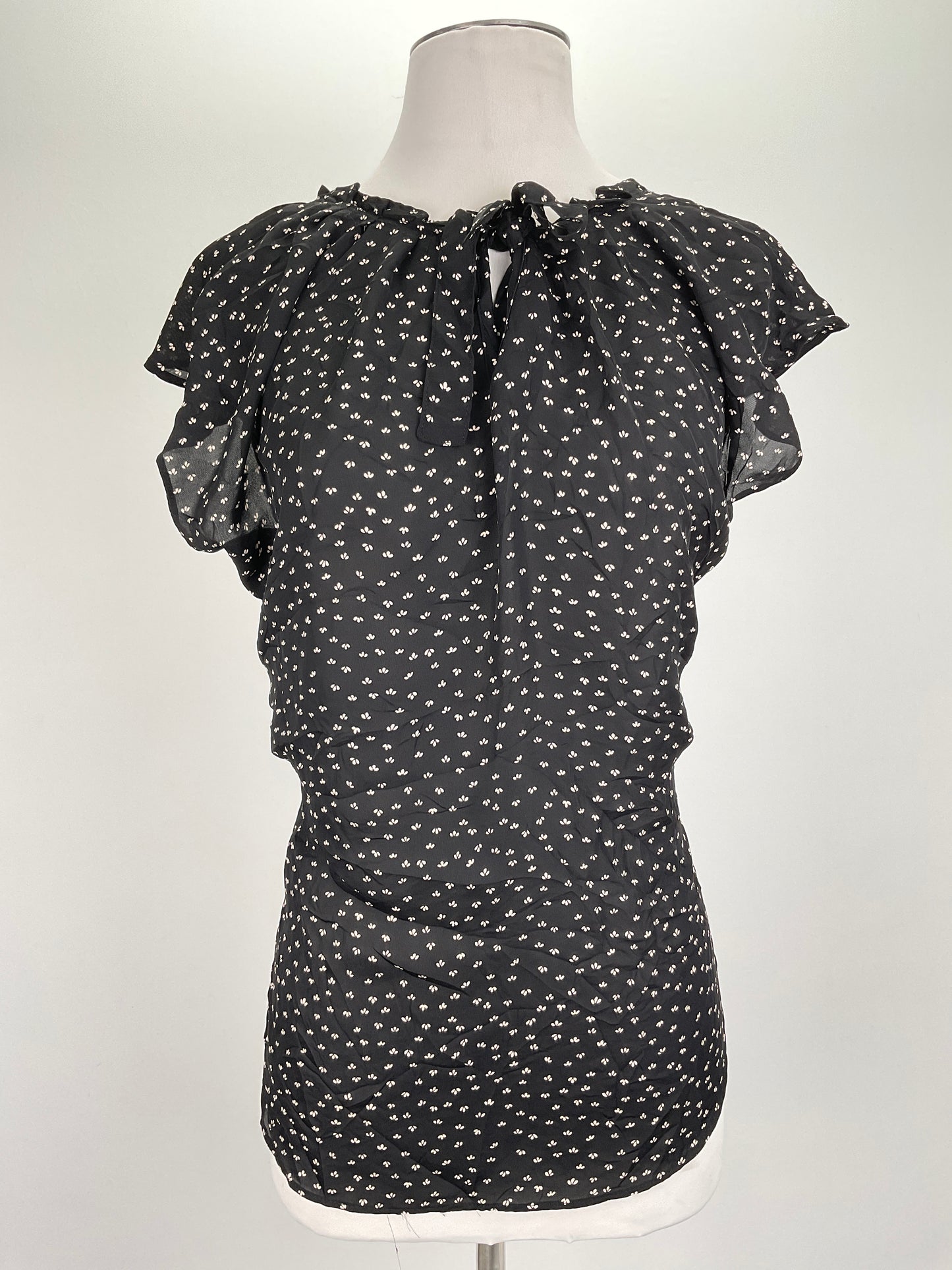 Blusa Negro Floral Love Lauren