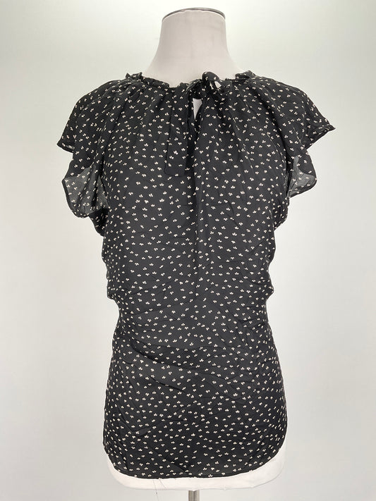 Blusa Negro Floral Love Lauren