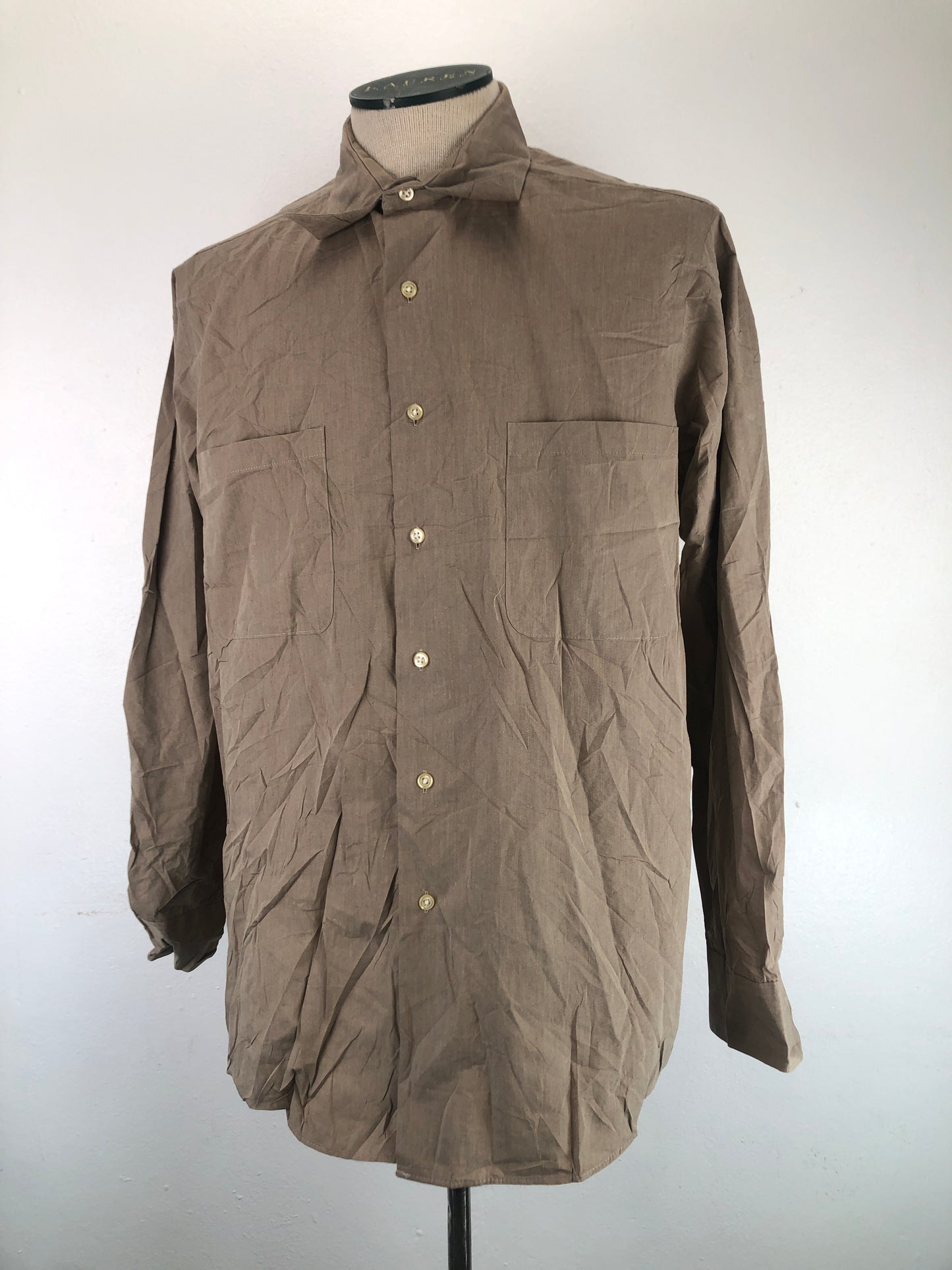 Camisa Crema Geoffrey Beene
