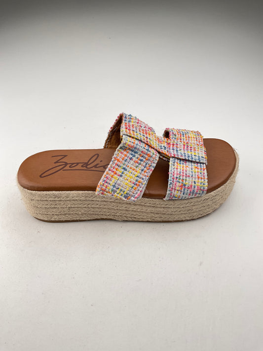 Zapatilla Multicolor Plataforma Zodiac