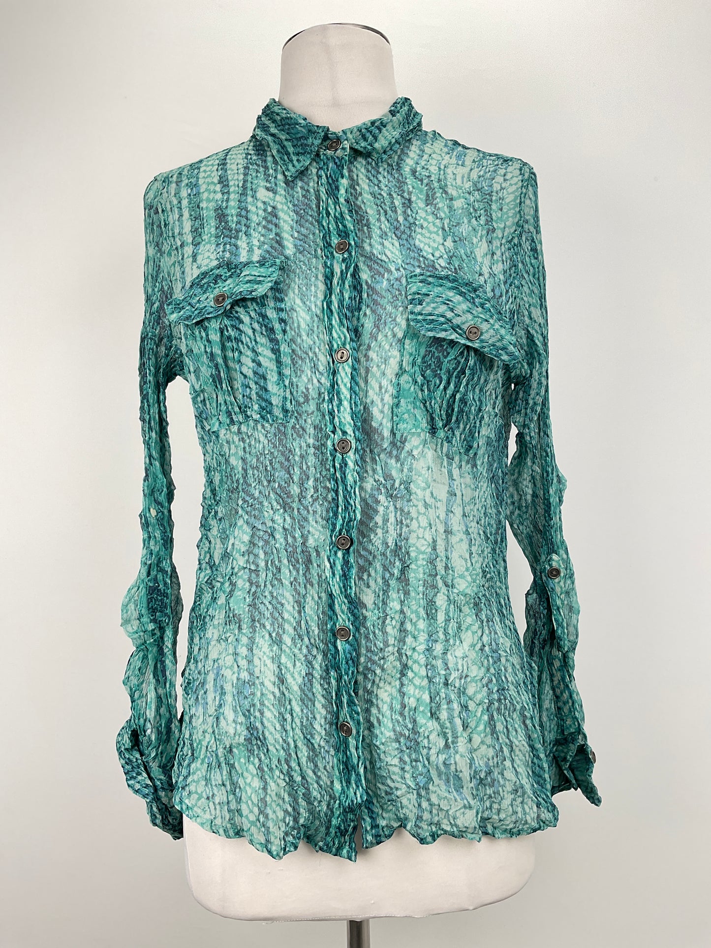 Camisa Verde Lucky Brand