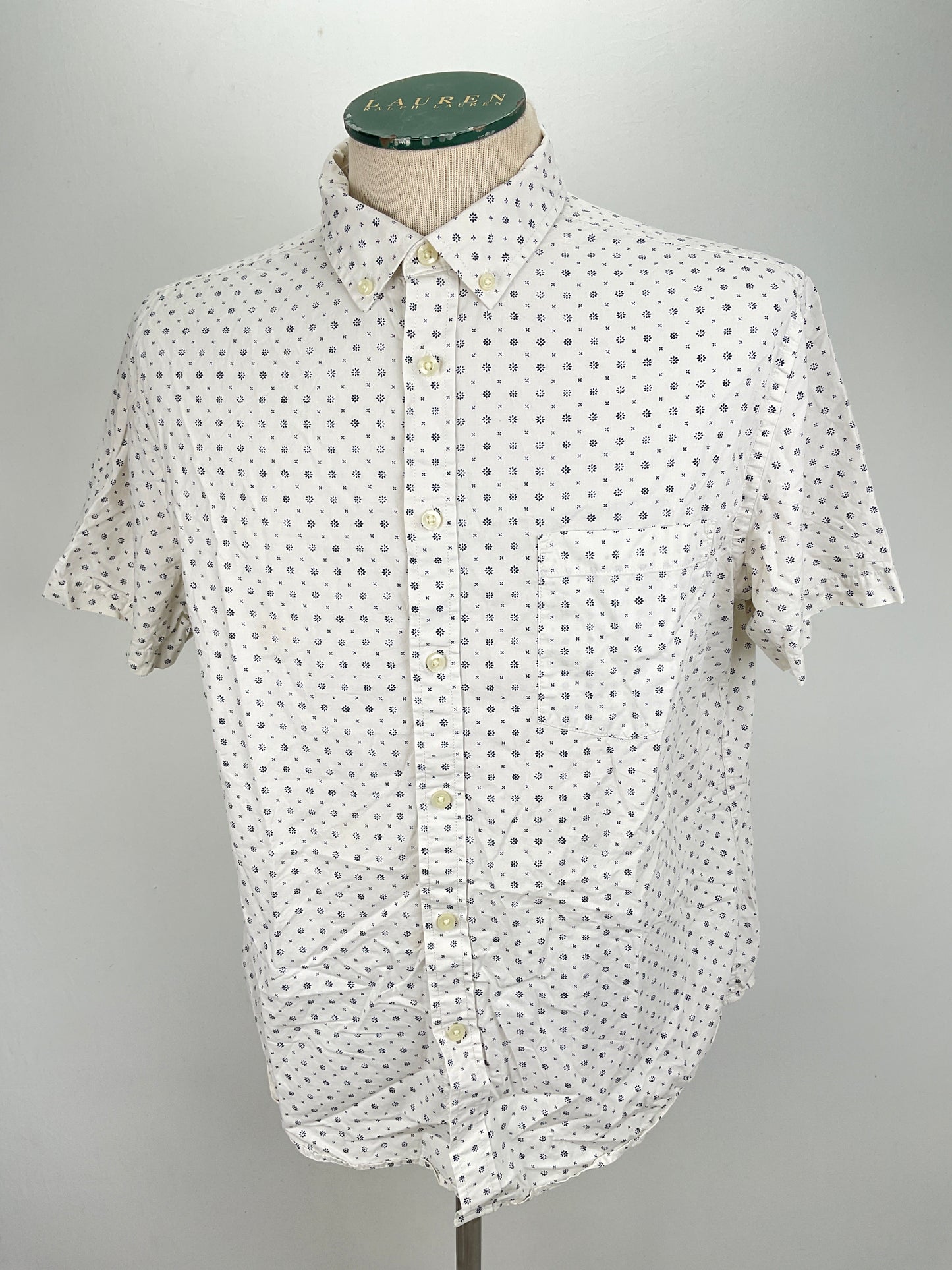 Camisa Blanco Floral Goodfellow