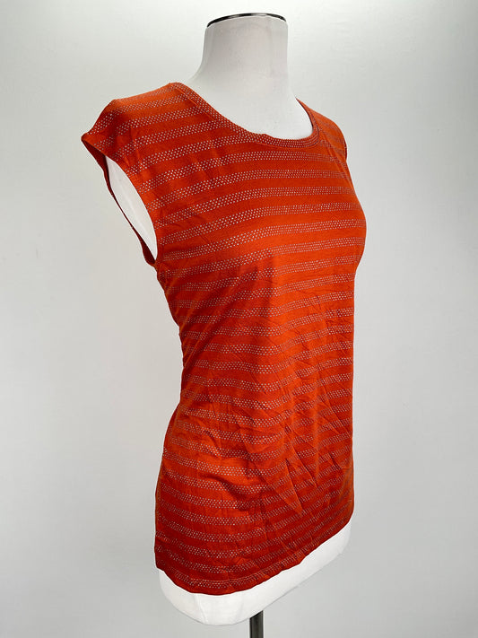 Blusa Naranja de Brillo Cato