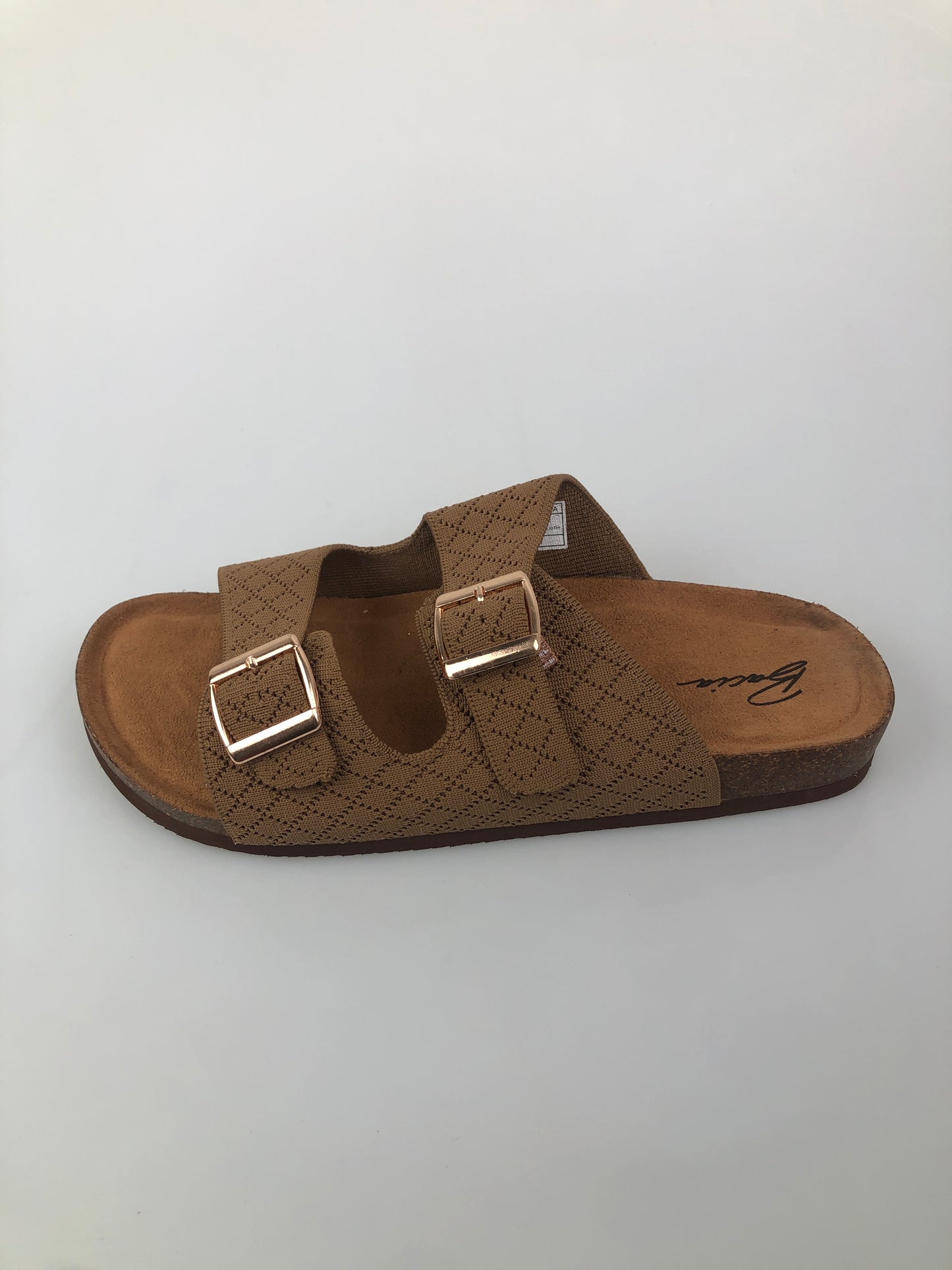 Sandalia Marron Bacia