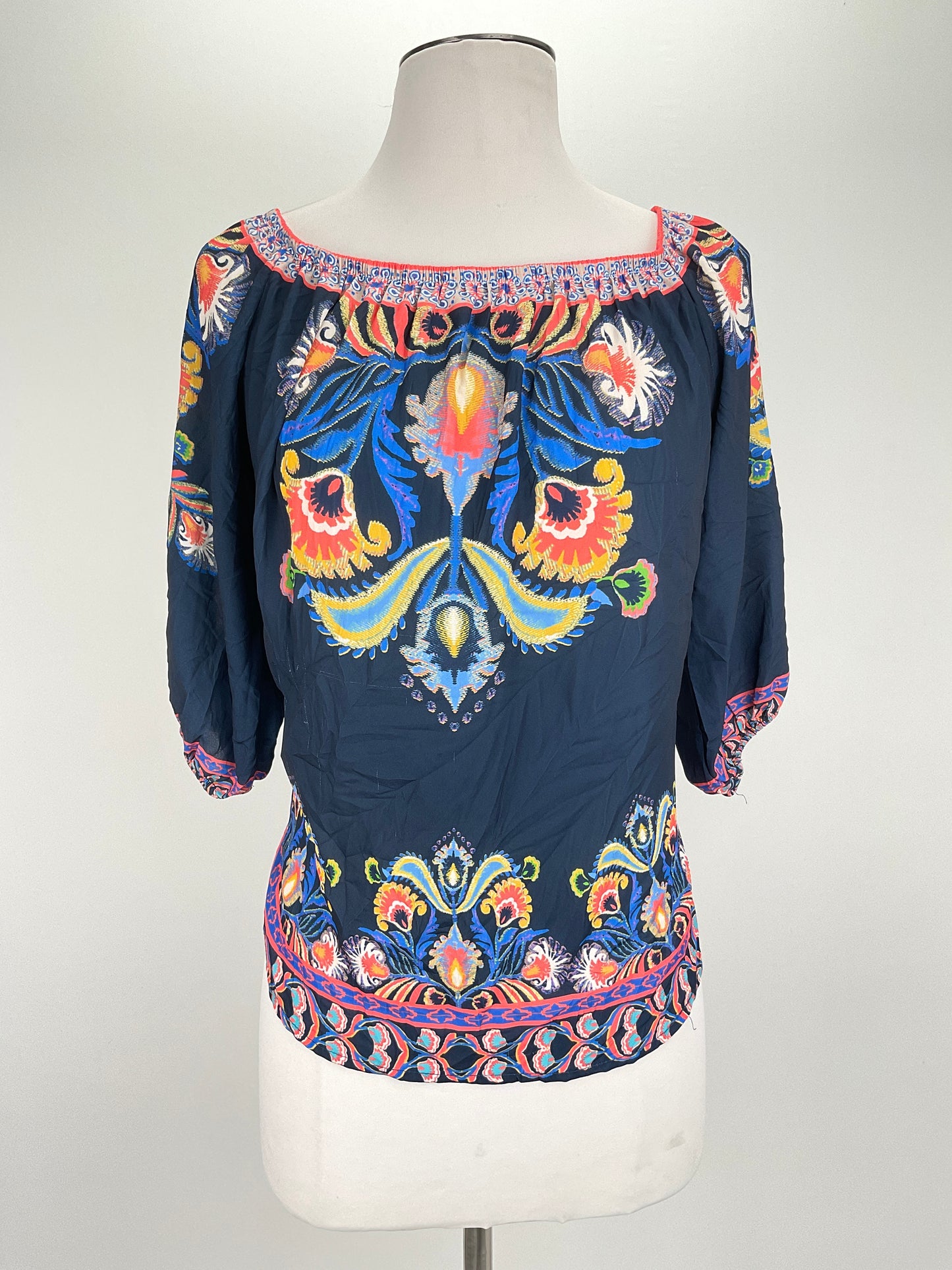 Blusa Azul marino Floral Jealous Tomato