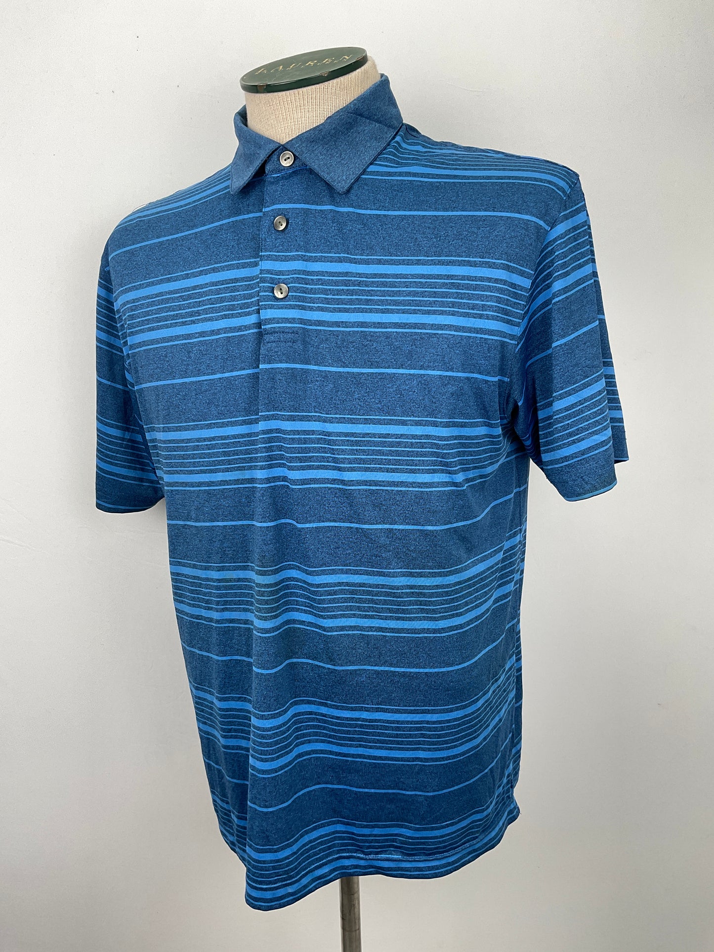 Camiseta Azul de Rayas Ben Nogan