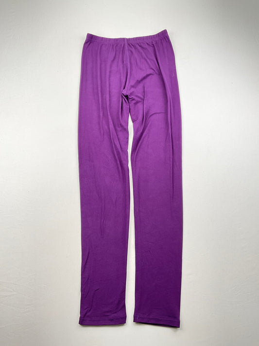 Licra Morado Deportivo Leggings Depot