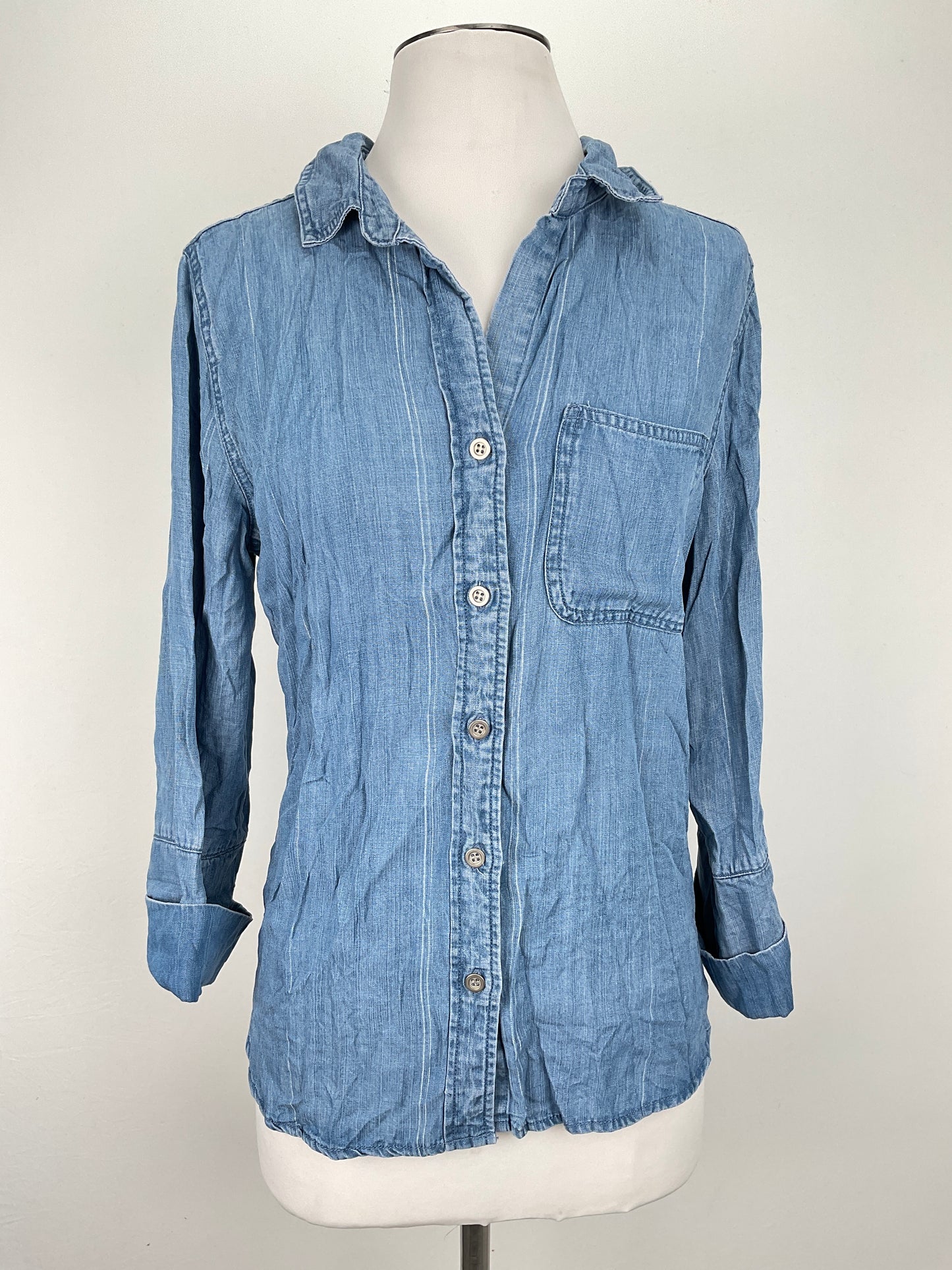 Camisa Jeans Azul Velvet Heart