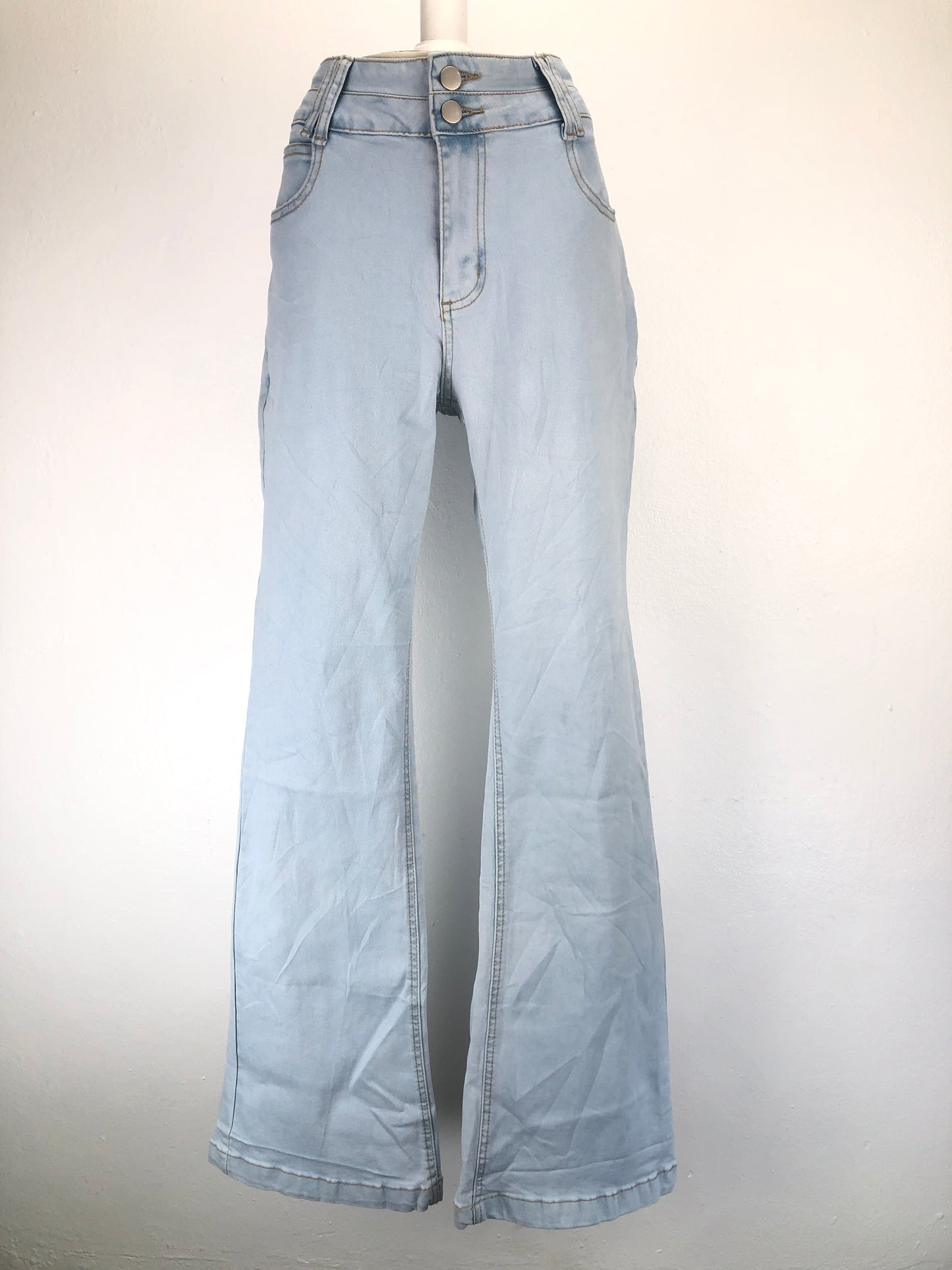 Pantalon Azul claro Palazzo Jeans FLAMIN GAS