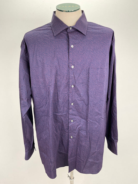 Camisa Azul marino Floral Van Heusen