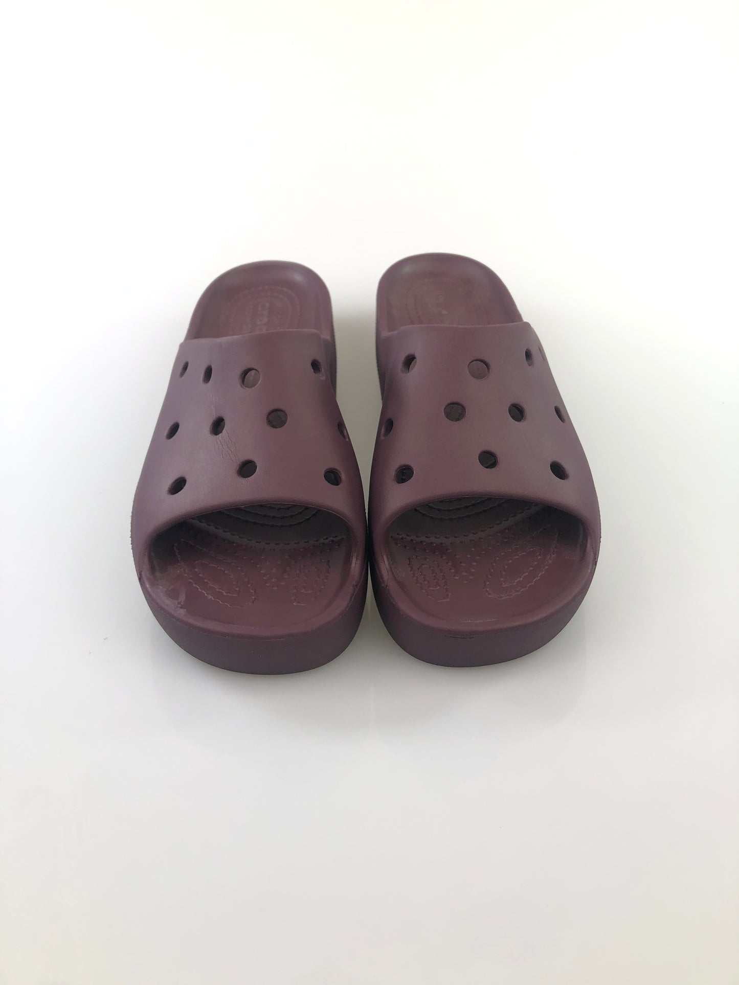 Sandalias Rojo vino crocs