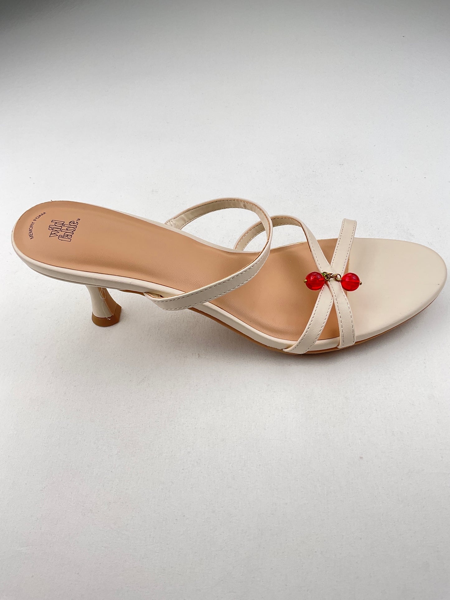 Zapatilla Blanco de Tacón Wild Fable