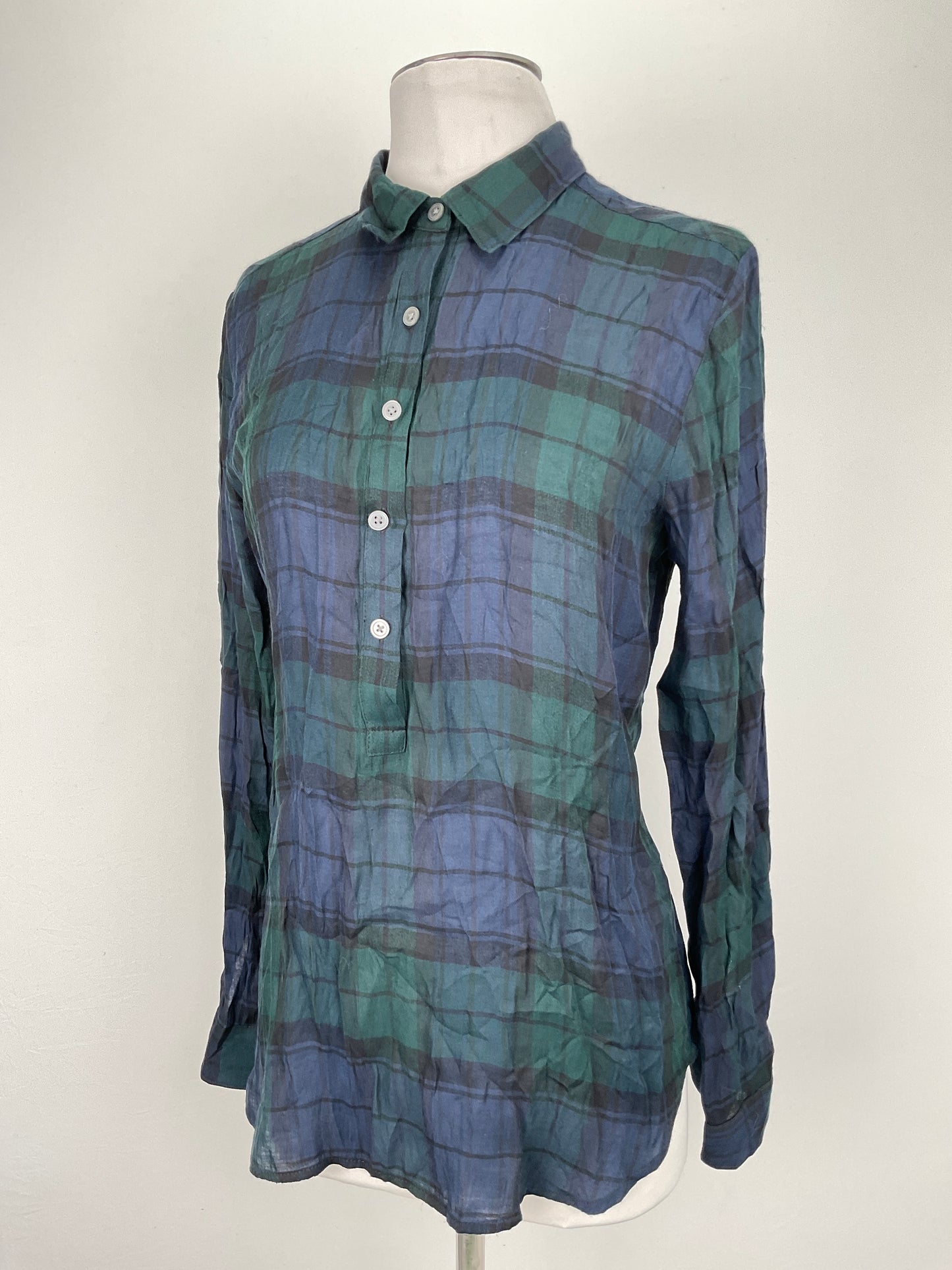 Camisa Verde de Cuadro Loft