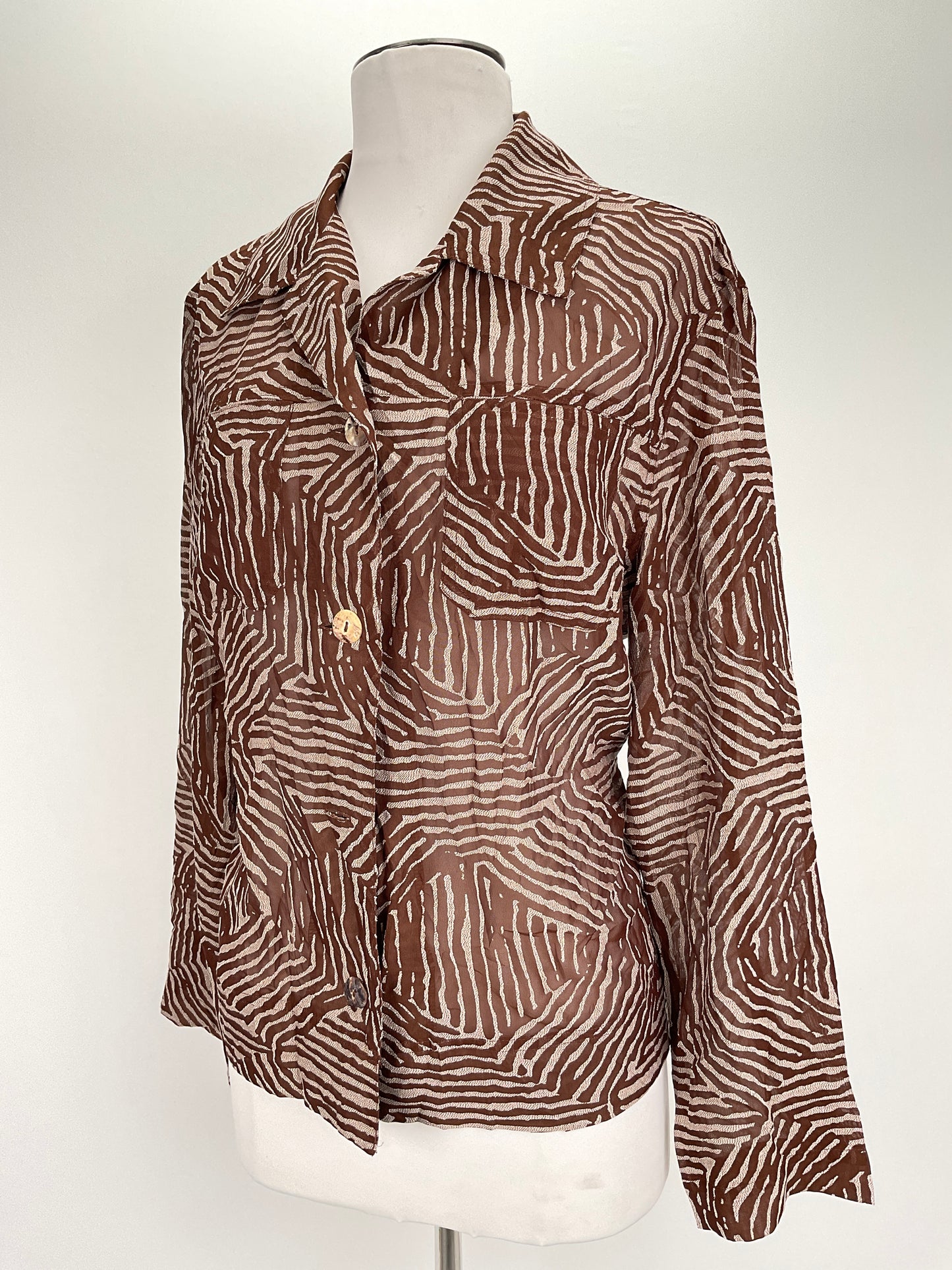 Camisa Marron Koret