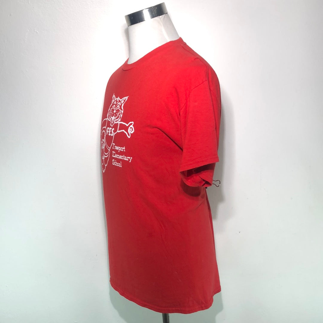 Camiseta Rojo Gildan