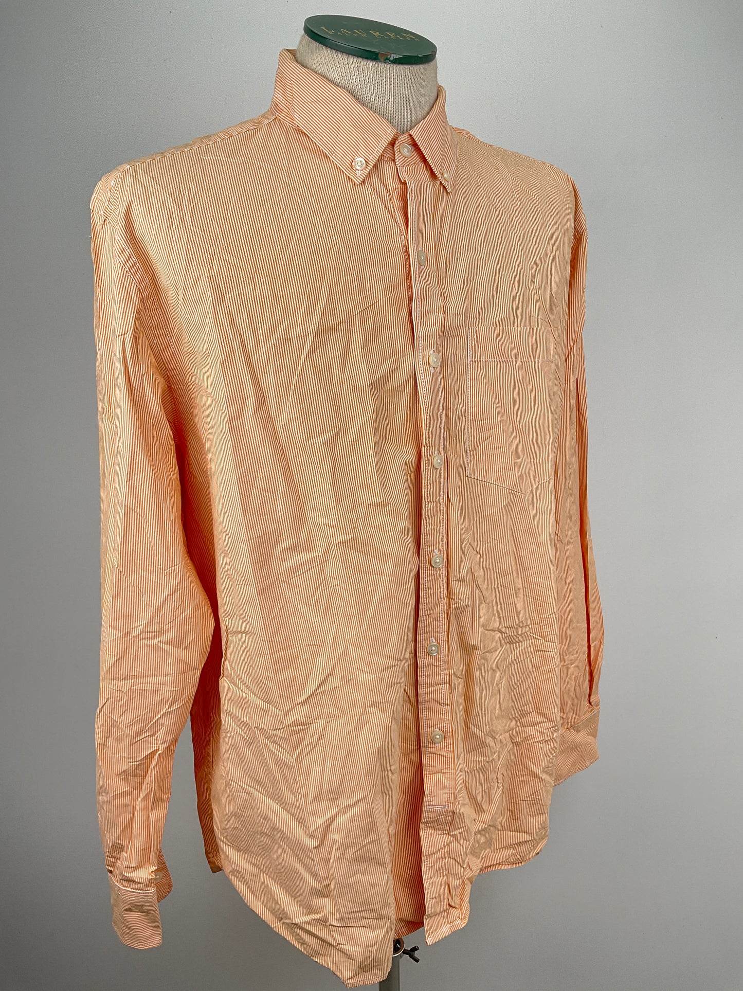 Camisa Naranja de Rayas Old Navy