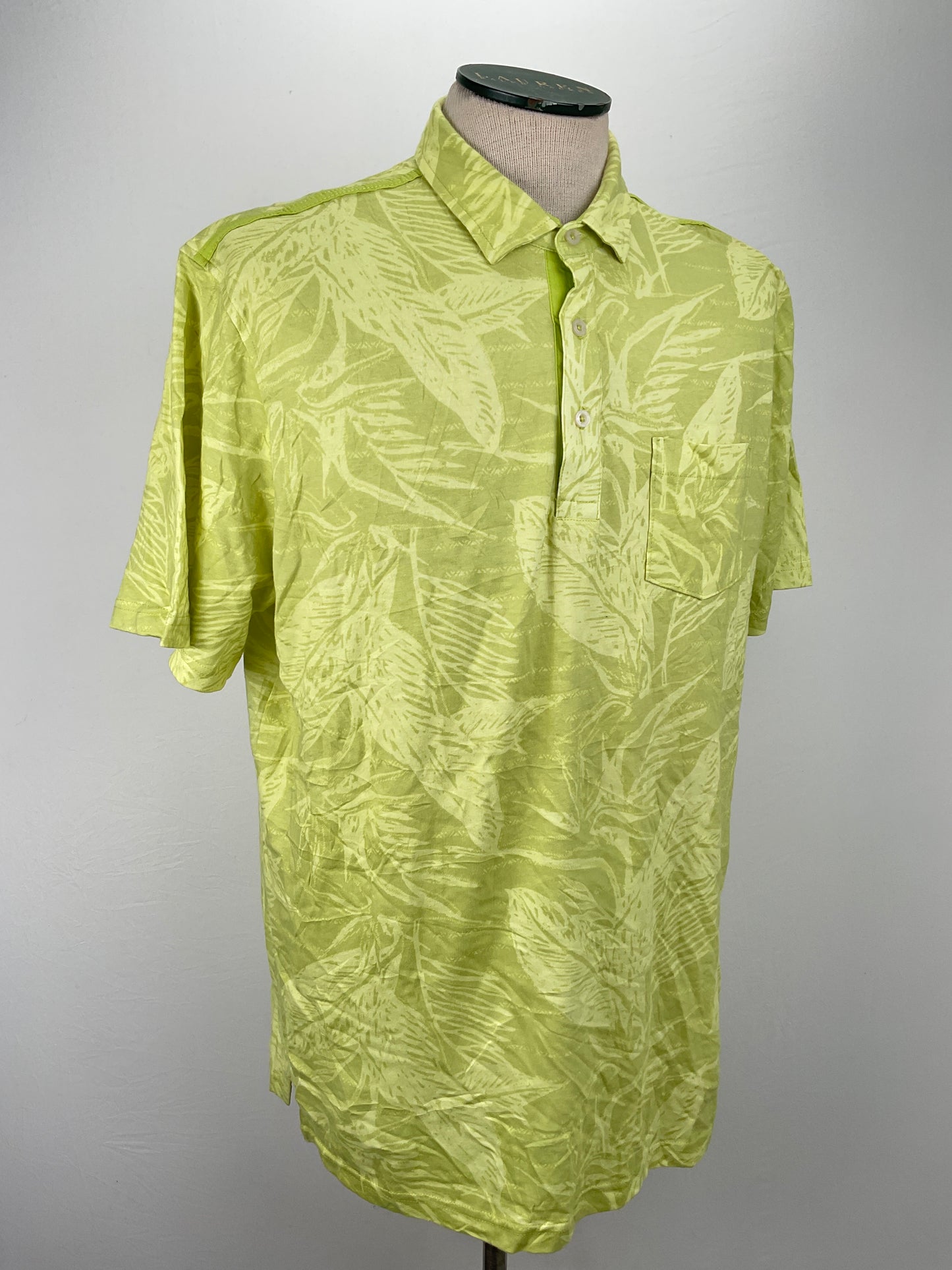 Camiseta Verde limón Floral Caribbean Joe