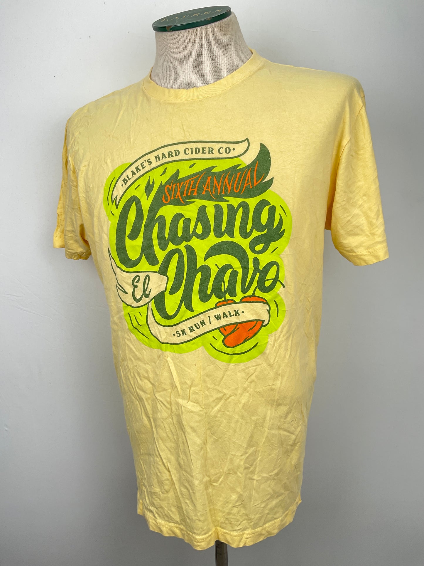 Camiseta Amarillo Next Level